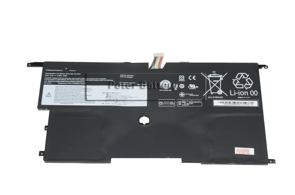 JIGU 15,2 V 50WH аккумулятор для ноутбука 00HW002 00HW003 45N1070 45N1071 SB10F46440 для LENOVO для ThinkPad X1 Carbon(3444