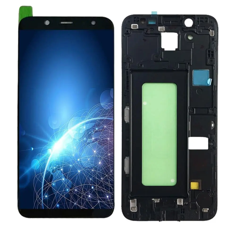 5 6 дюйма супер OLED для SAMSUNG Galaxy A6 2018 A600 SM A600F A600FN ЖК дисплей + кодирующий