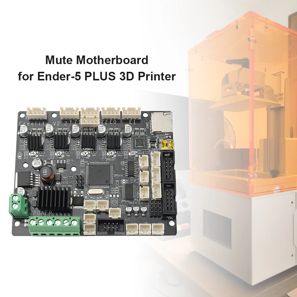 

Sovol SV01 Upgrade Silent Mainboard V2.2Silent Motherboard TMC2208 Driver 3D Printer Part for SV01 Ender-5 plus CR-X CR-10S