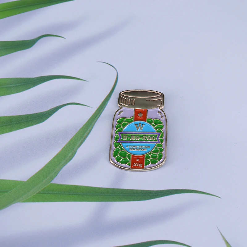 Волшебный мир U NO POO шоколад Pin код|Броши| |