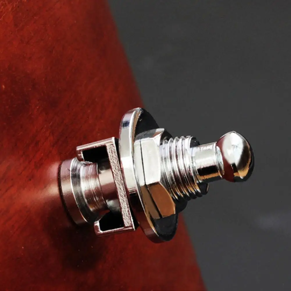 Замок для гитарного ремня 2 шт./компл. кнопка блокировки стреплок всех