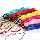 Шнур из полиэстера, с бахромой, 16 см, 10 шт.