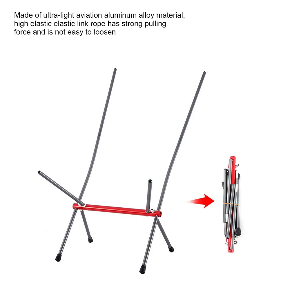 Satılık Seyahat Katlanır Sandalye Arkalığı Ile Balıkçılık Sandalye Taşınabilir Alüminyum Alaşım Kaymaz Kamp Sandalyesi Plaj Yürüyüş Piknik Sandalye