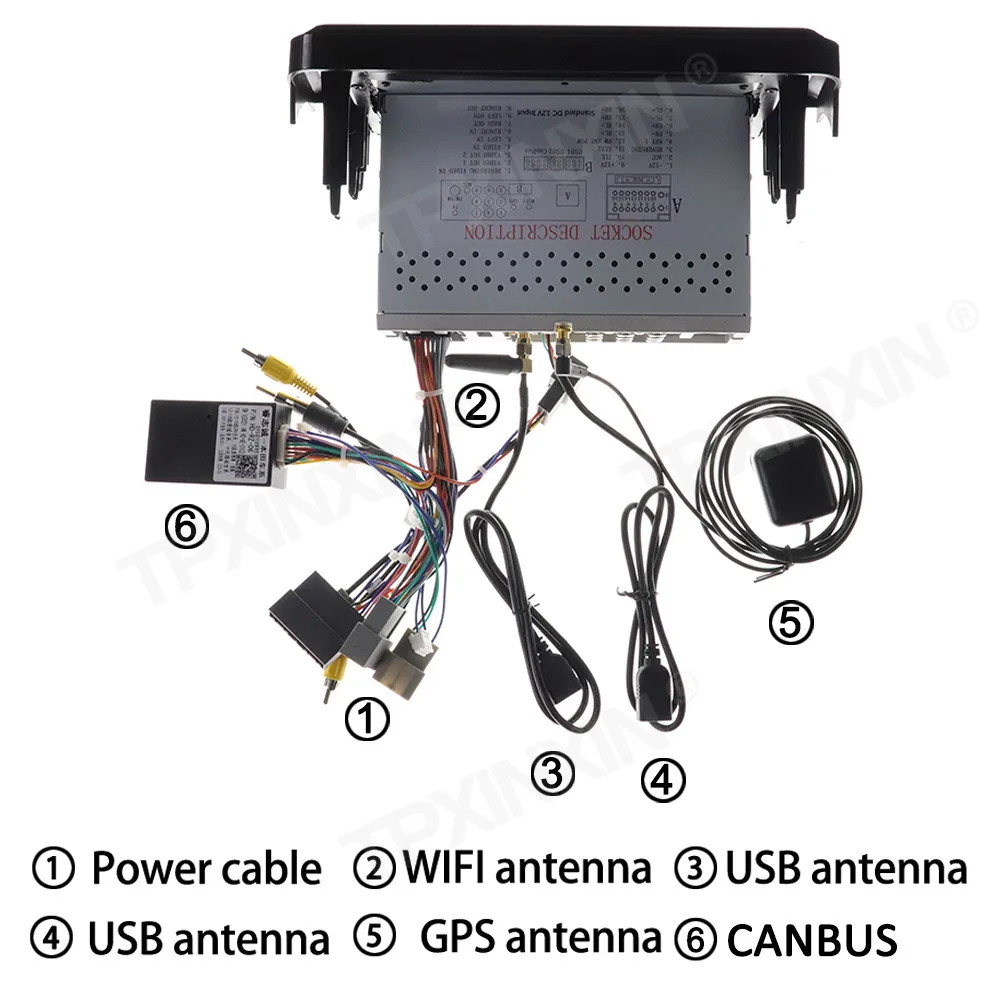 

128G Android 10.0 PX6 For Honda Civic 2016 - 2018 Car Radio Multimedia Video Player Navigation GPS Accessories Auto 2 din no DVD