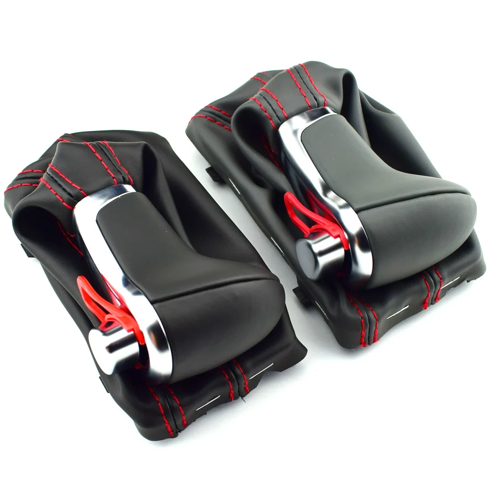 

Car Leather Chrome GEAR Shift Knob shift knobs FOR AUDI A6 A7 A3 A4 A5 A6 c6 Q5 2009 2010 2011 2012 2014 4G1 713 139 R