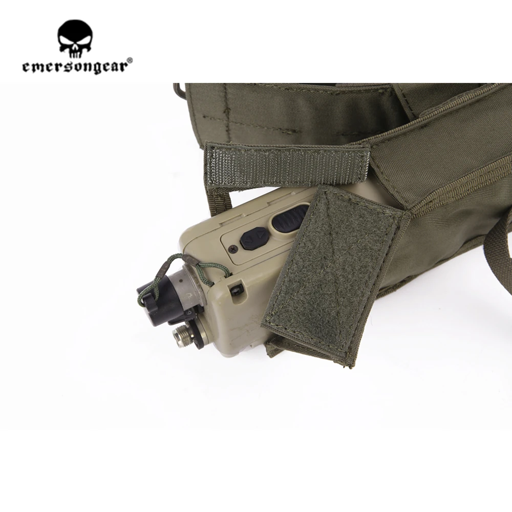 Emersongear Emerson Радио Сумка Molle рация сумка для PRC148/152 страйкбольной военной армии