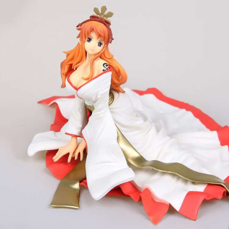 

Anime Peripheral One Piece Stylist x Photographer Model Decoration Nami Kimono Figure Toy Gift