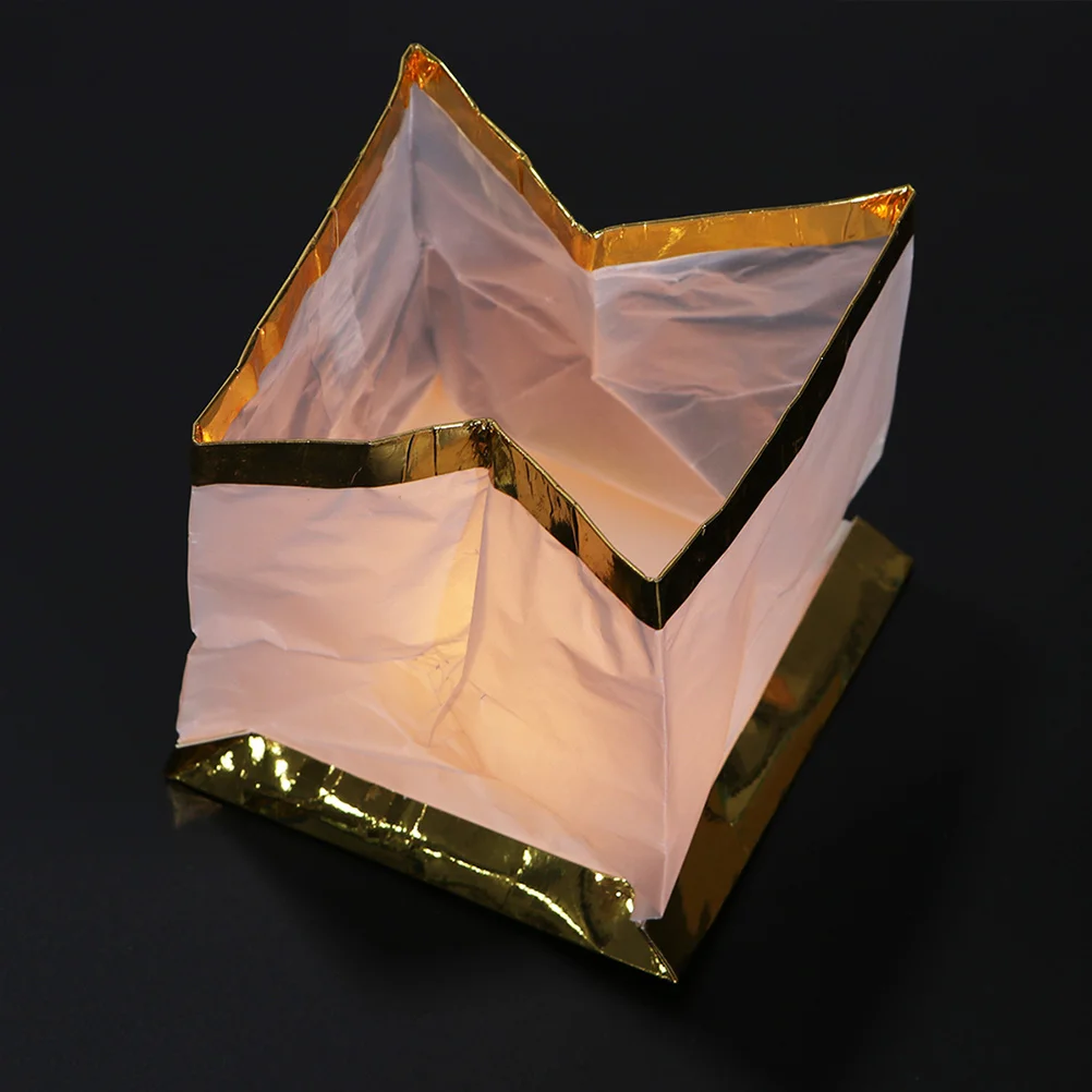 

20 шт. немодулируемый плавающий водяной фонарь, квадрасветильник Ной фонарь, специальная Флотационная китайская водяная лампа для бассейна ...