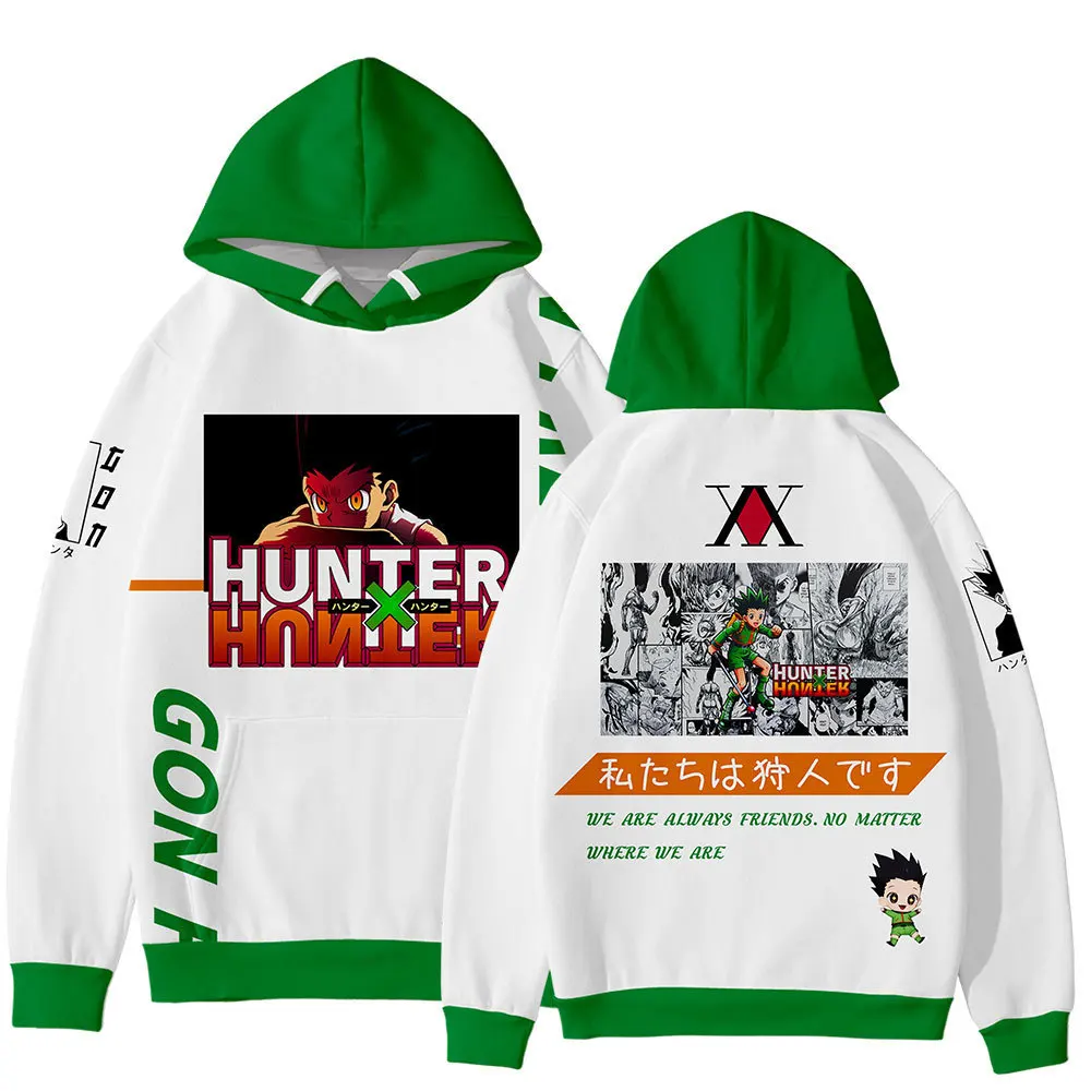 

Hoodie Personality Boys / Girls Anime Sweatshirts Hunter Hunter & Hoodies 3D Printed Streetwear Fashion Hunter X Hunter Clothes