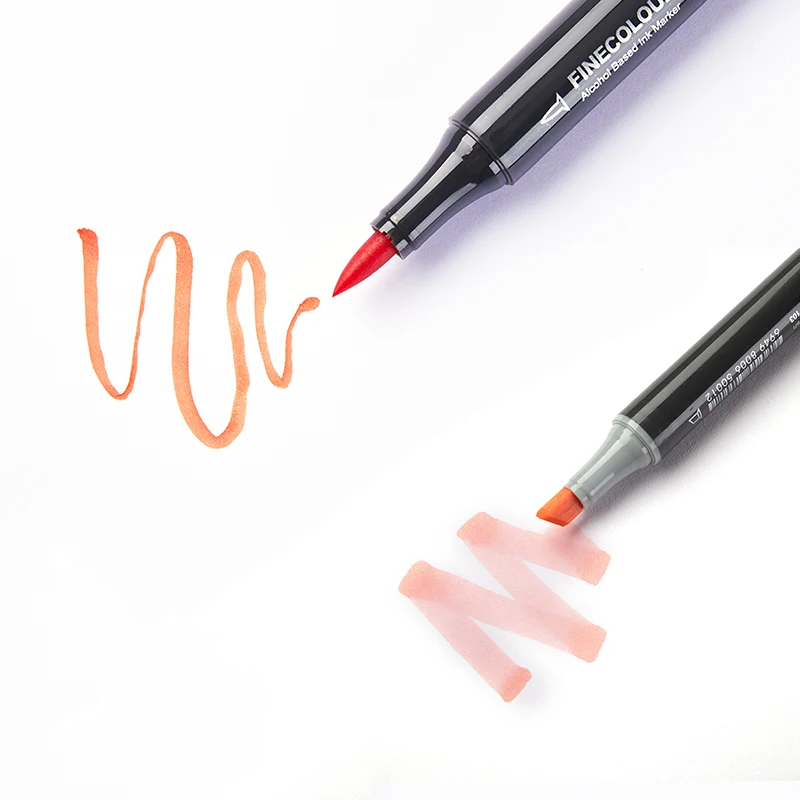 Finecolour EF103 двусторонний художественный маркер на спиртовой основе для