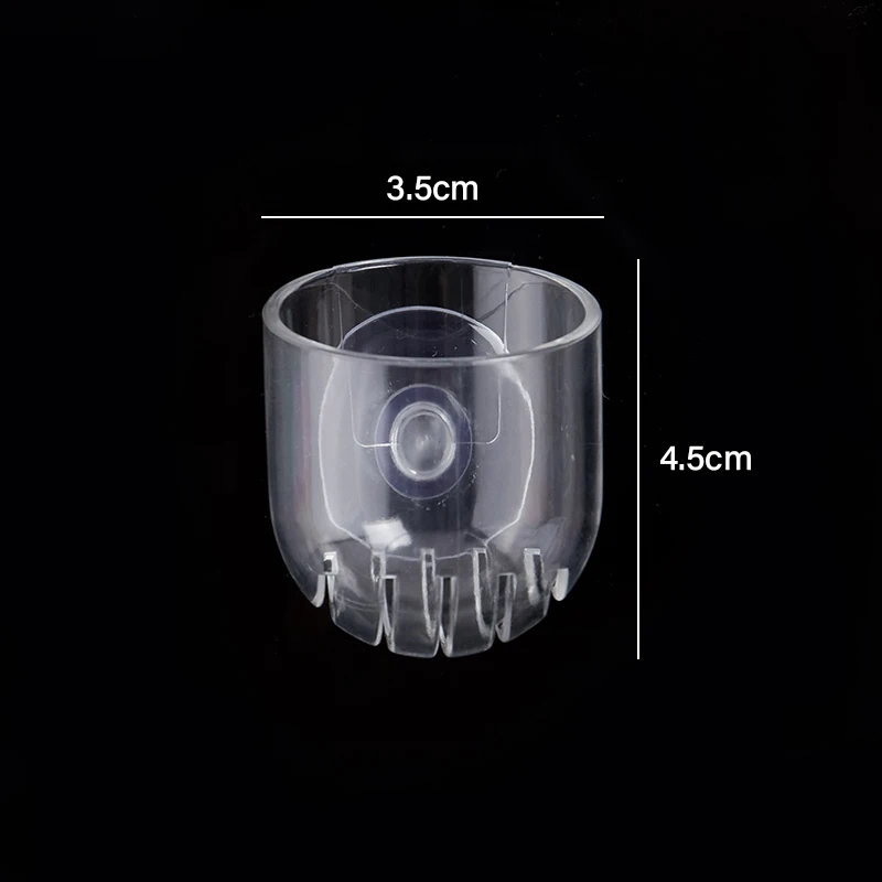 

Aquarium Fish Tank Crystal Glass Pot Water Potted Aquatic Planting Cylinder Cup