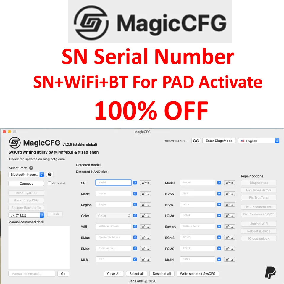 Sn wifi bt серийный номер для iPad 2 3 4 Air ipad Mini 1 PRO 9 7 10 5 12 active icloud unlock|Защитные экраны