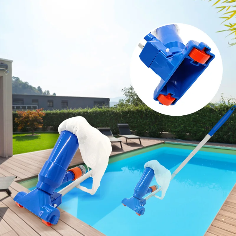 limpiafondos piscina automatico limpiafondos piscina Kit de aspiradora para piscina, limpieza de fondo de piscina, filtro de limpieza, accesorios de Skimmer, limpiador al vac&iacute;o para piscina-0
