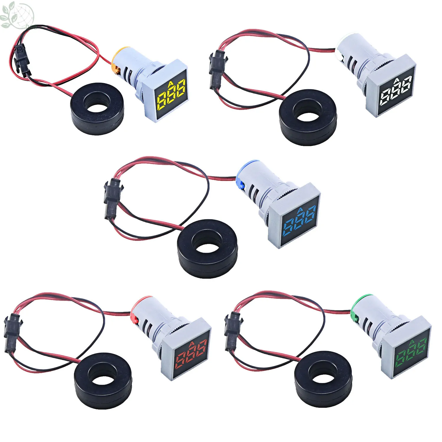 22 мм AC20 500V 0 100A цифровой светодиодный вольтметр Напряжение метр Индикатор Пилот