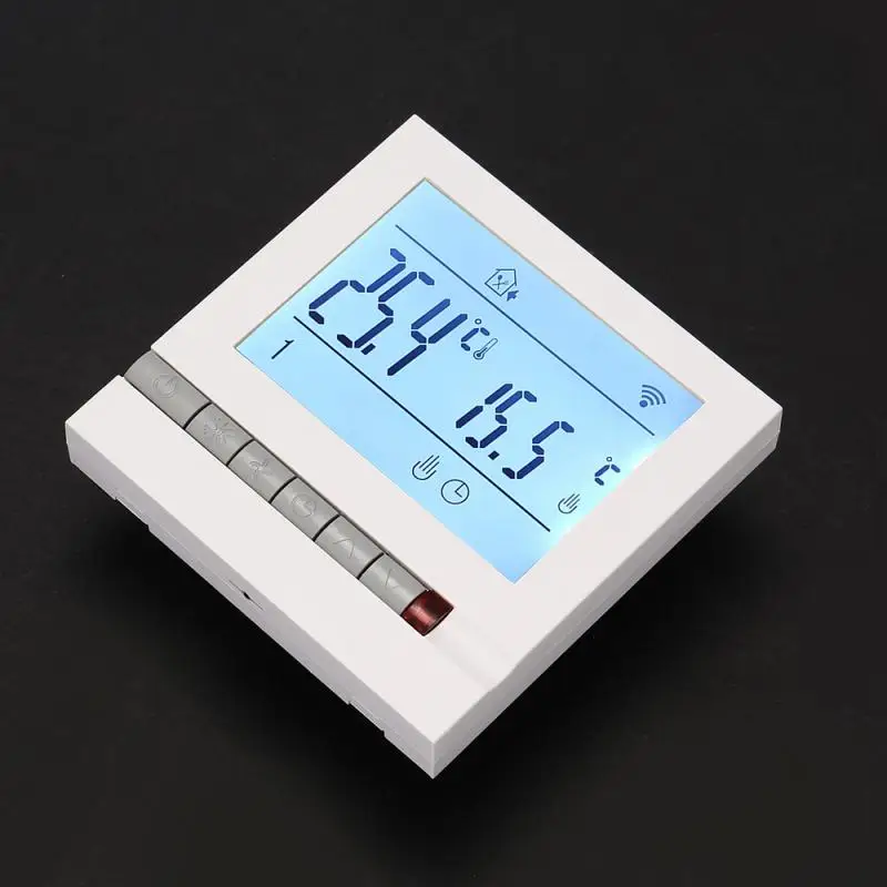 

WiFi graffiti smart temperature controller tuya smart LCD programmable thermostat temperature controller Compatible with Alexa