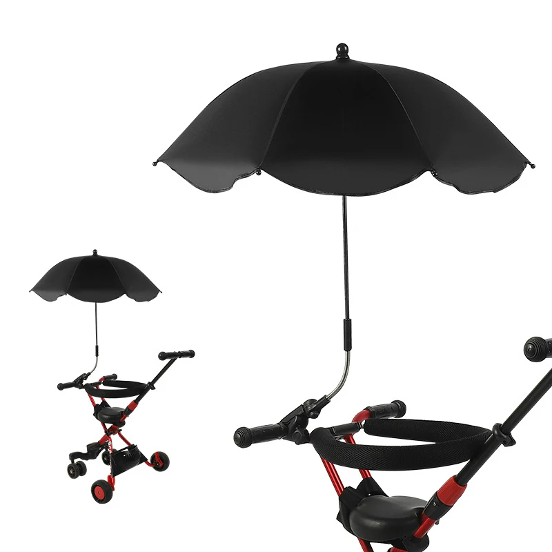 

Universal Baby Stroller Accessories UV Protection Umbrella 360 Degrees Adjustable Sunshade Sun Visor Canopy Cover Outdoor Tool