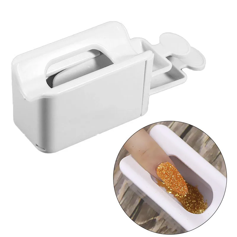 

Новый стиль, двухслойный контейнер для маникюрных инструментов, для французской пудры, портативный контейнер для мелких ювелирных изделий,...