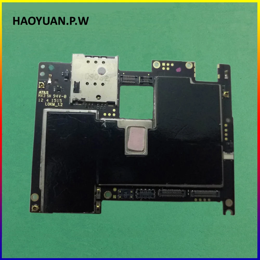 HAOYUAN.P.W оригинальная полностью Рабочая разблокированная материнская плата шлейф FPC для Meizu MX4 Pro 16 GB, 32GB MB пластина