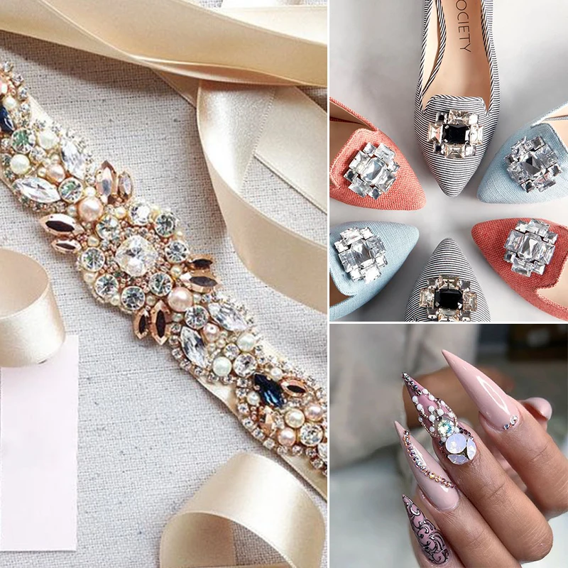 Восьмиугольный Кристалл K9 из стекла с острым носком Необычные камни