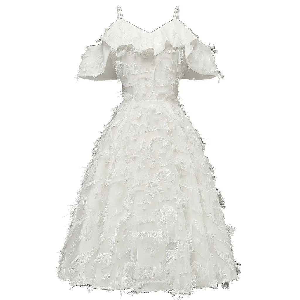 Женское элегантное ТРАПЕЦИЕВИДНОЕ ПЛАТЬЕ 2019 сексуальное женское винтажное