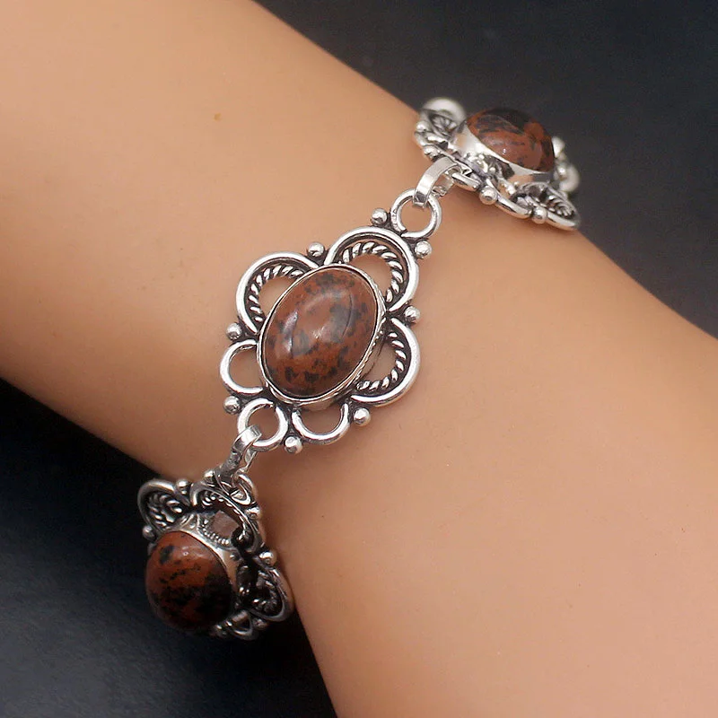 Антикварные ювелирные изделия уникальный браслет с морскими осадками для женщин