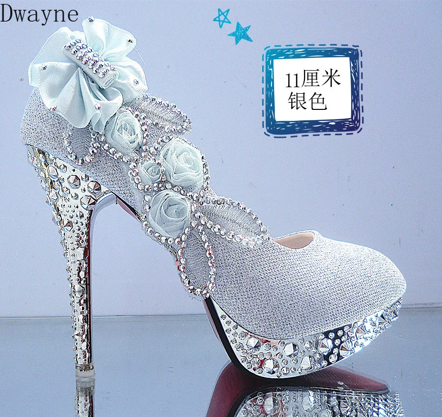 Подарок для взрослых женские туфли на высоком каблуке шпильке водонепроницаемые