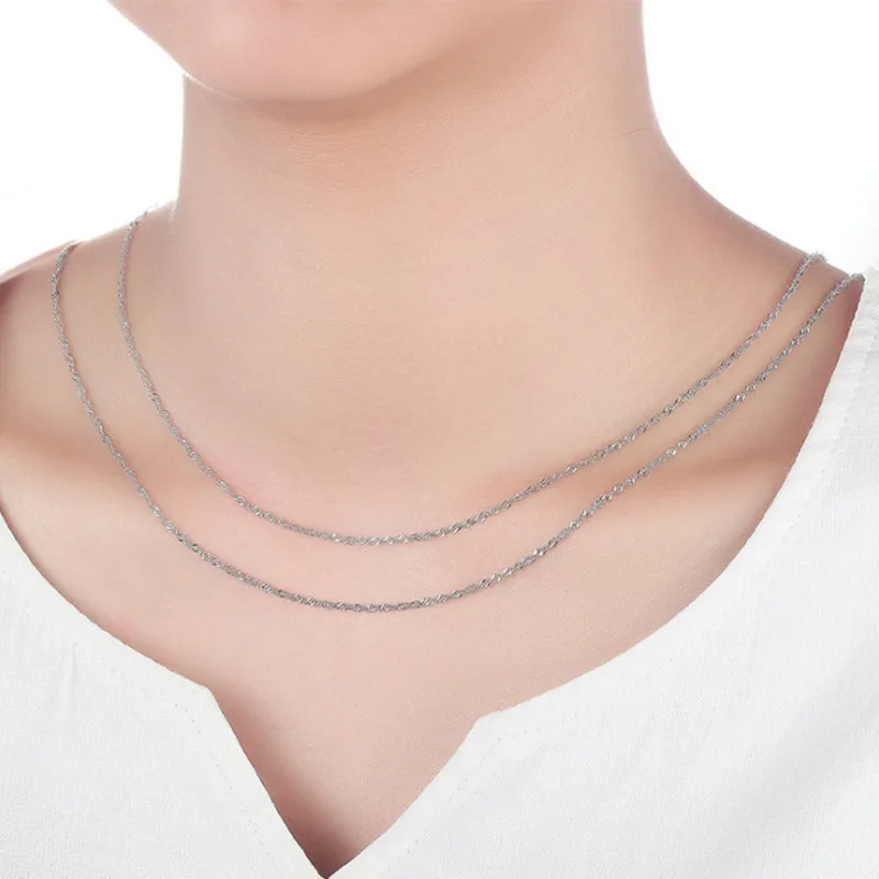 В классическом стиле Основная цепи ожерелье ювелирные изделия для кулон 5 Стиль 45