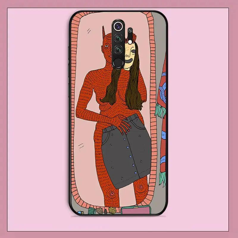 TOPLBPCS Polly Nor Art чехол для телефона RedMi note 7 8 9 6 5 4 X pro 8T 5A|Бамперы| |