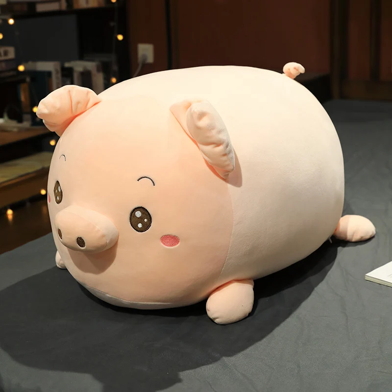 

35-70cm Kawaii Animal Tiger Husky Rabbit Panda Plush Toy Soft Cartoon Animal Stuffed Doll Baby Pillow Gift