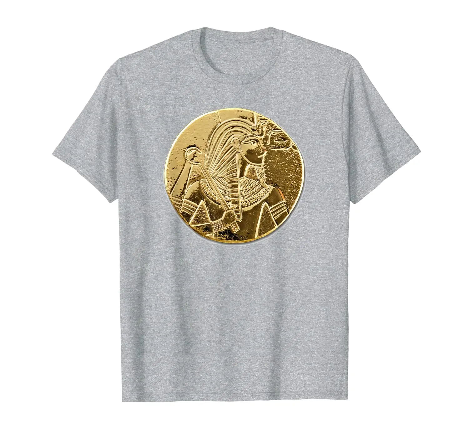 

Egyptian Gold Pharoah Coin King Tut T-Shirt