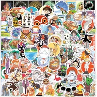 1050100pcs cute vsco miyazaki hayao spirited away anime stickers suitcase graffiti sticker laptop car bike motorcycle kids toy