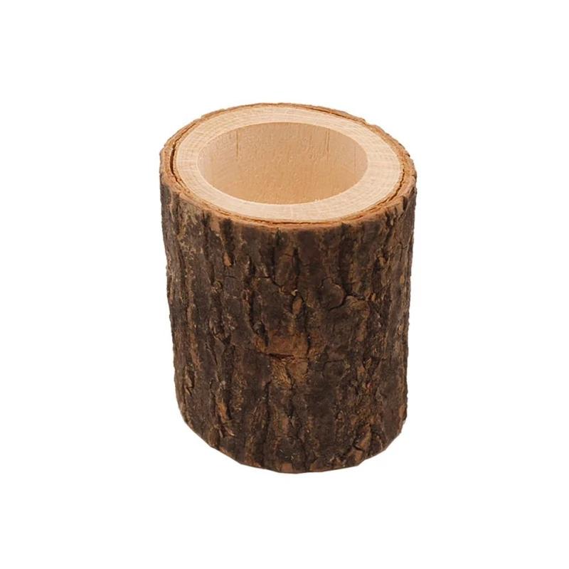 3pcs Wooden Candlestick Round Candle Holder Table Desktop Decoration Modern Home Plant Flower 2020 New Holders | Дом и сад
