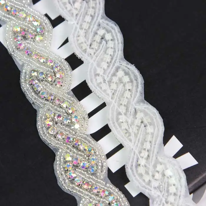10 ярдов Серебряная цепочка со стразами для свадебного платья пояс свадебное