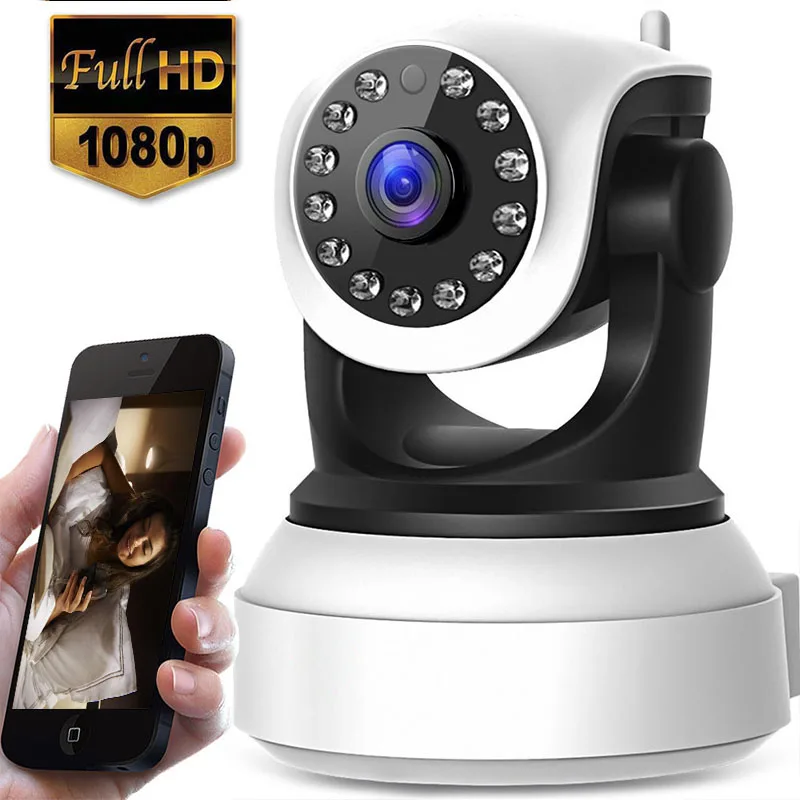 1080P/720P Wi-Fi IP-камера HD внутренняя беспроводная камера ночное видение/Обнаружение