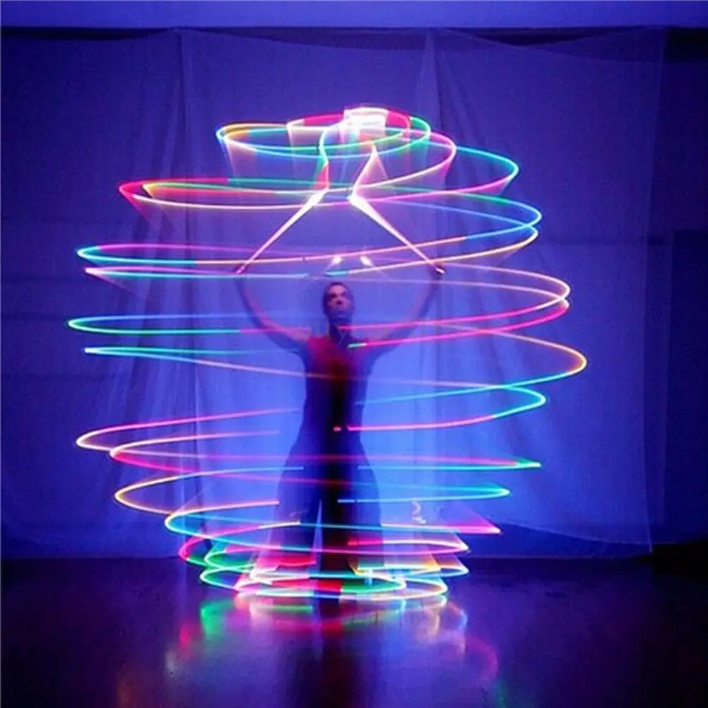 

Professional Belly Dance Level Hand Props LED POI Thrown Balls Waterproof For Xmas Home Party Wedding Garden Outdoor Decoration