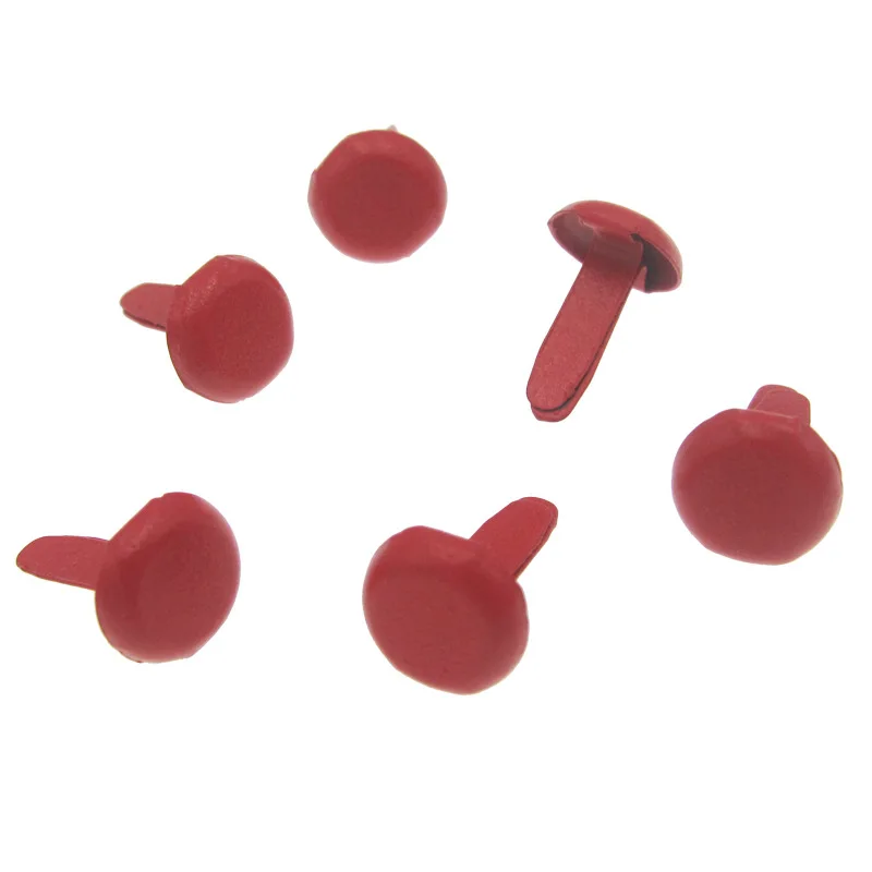 100 шт. круглые металлические аксессуары для украшения обуви|Штифты| |