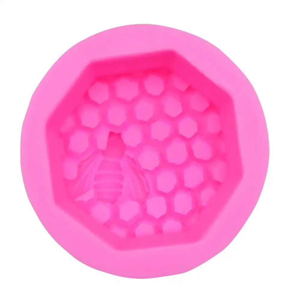 Силиконовая форма для выпечки пчела соты помадка торт фотоформа | Дом и сад