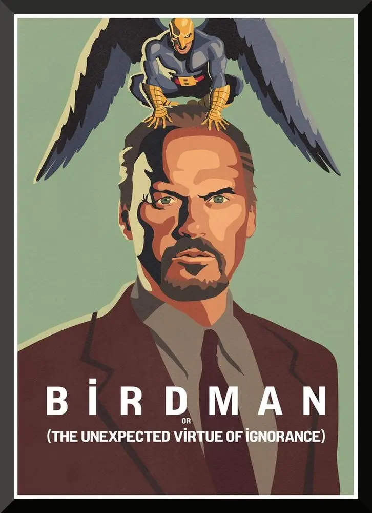 Постер классического фильма с изображением птичника винтажный плакат на стену