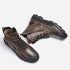 Мужские зимние ботинки из натуральной коровьей кожи, ботильоны ручной работы в стиле ретро, зимние ботинки из натуральной кожи