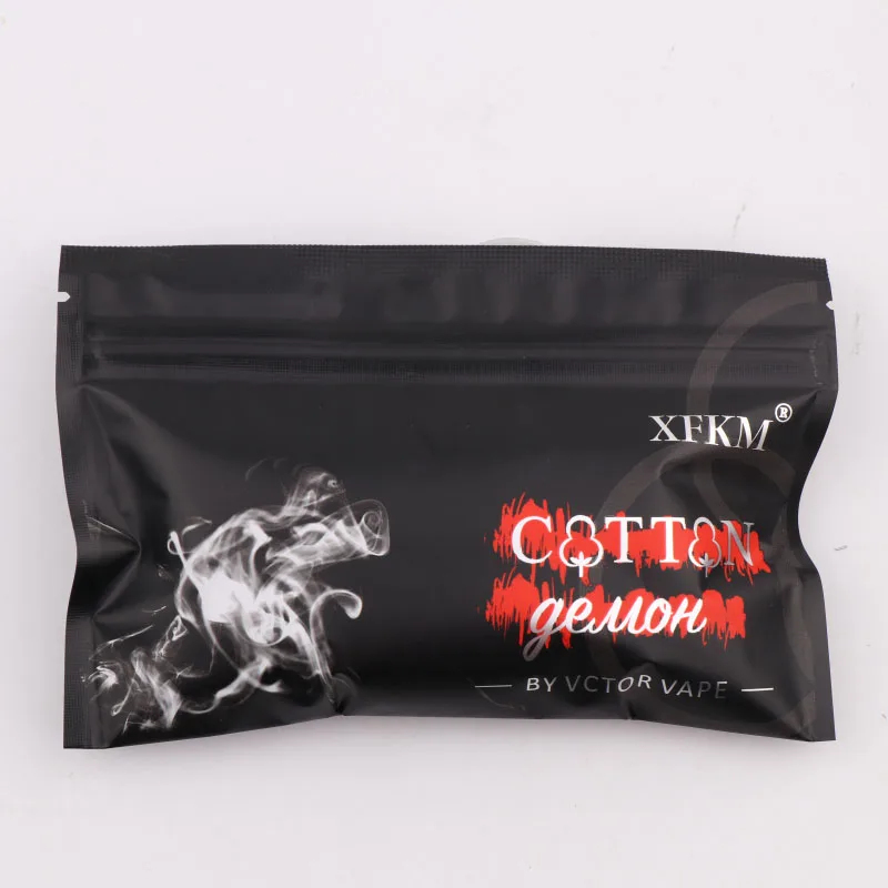 XFKM Devil 1bag/2bags RDA Cotton for RBA DIY Coil Atomizer Bacon Cleaning organic cotton | Электроника