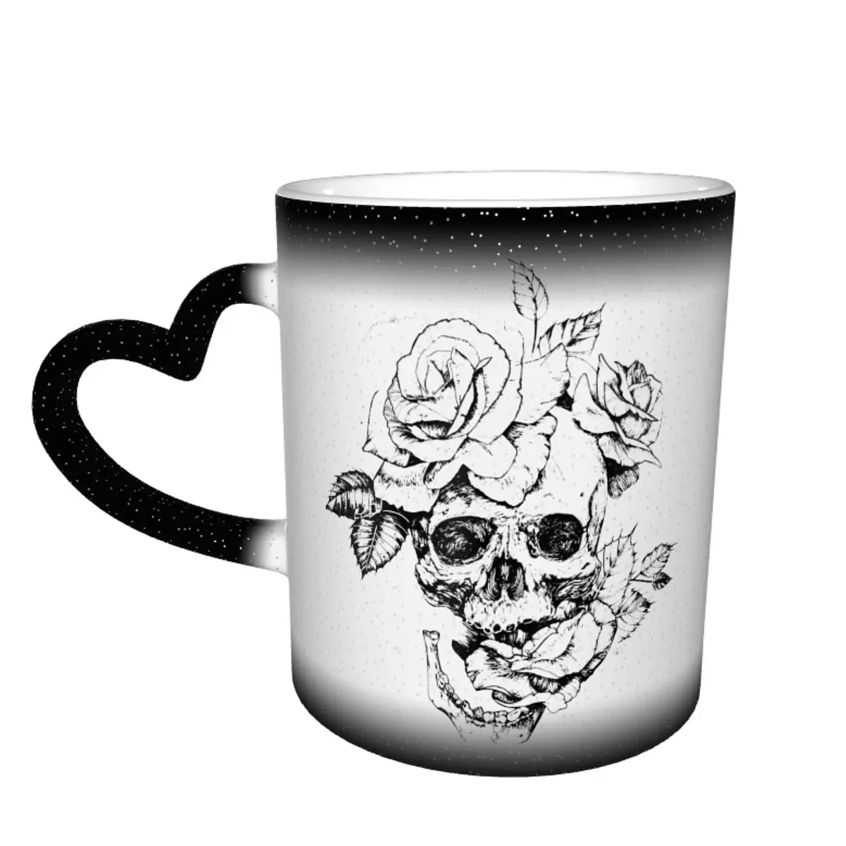 

Skull Mug Classic Pottery Mug Gift Color Changing Wholesale Cups