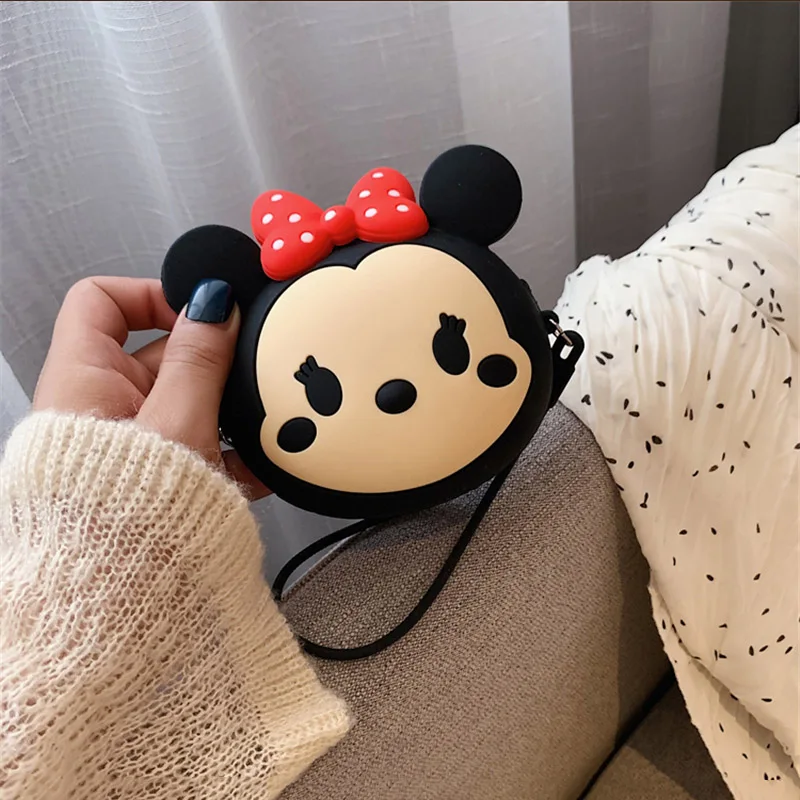 Модные женские кошельки с героями мультфильмов Kawaii, силиконовая коробка для хранения косметики, сумка для монет, модный кошелек, детские подарочные наушники, SD, TF карты, сумка - Цвет: AA10