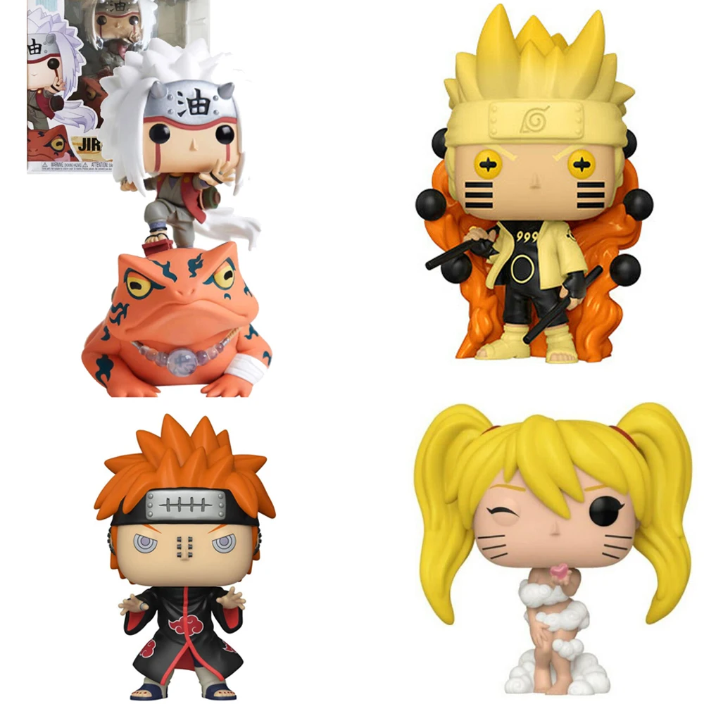 Поп Узумаки шипудэн Джирайя на жабе #73 боль #934 с коробкой виниловые фигурки