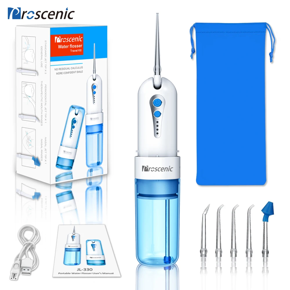 Proscenic ирригатор для полости рта беспроводной стоматологический Флоссер
