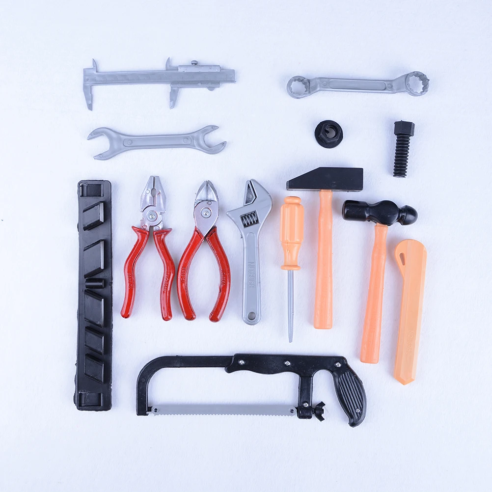 

13 шт./компл. Инструменты для ремонта, Игрушки для раннего обучения, Обучающие игрушки, инструменты для моделирования, игрушки, лучший подарок для детей, детская игрушка для игры в дом