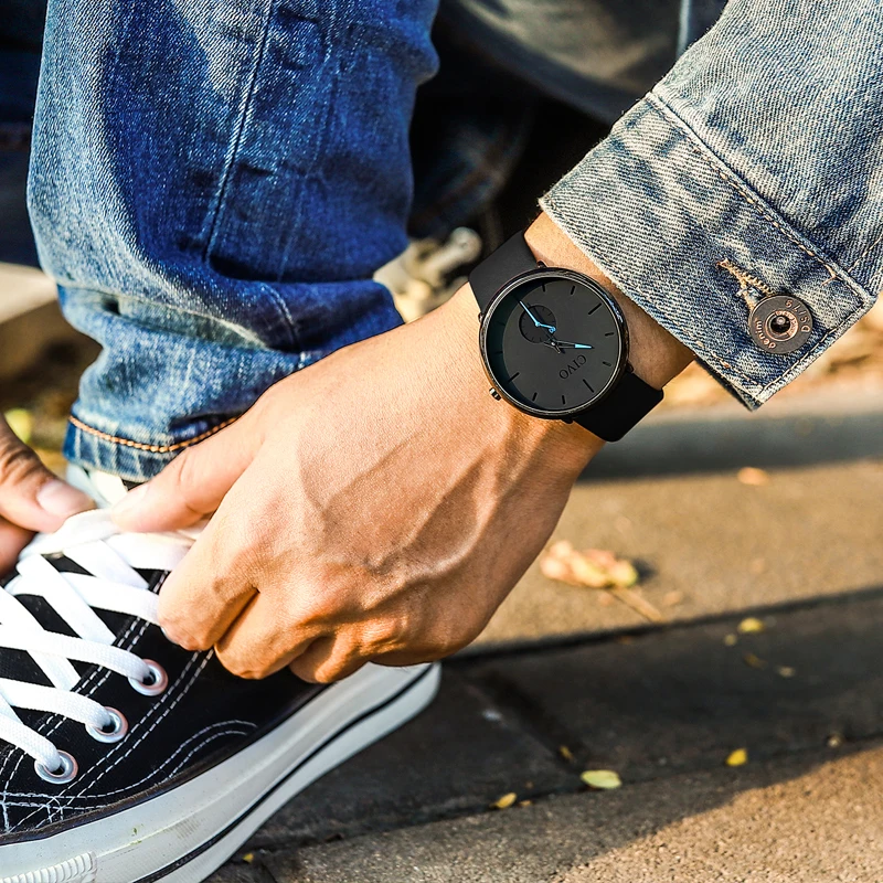 

No.2 Fashion Watch Men Waterproof Slim Mesh Strap Minimalist Wrist Watches For Men Quartz Sports Watch Clock Relogio Masculino