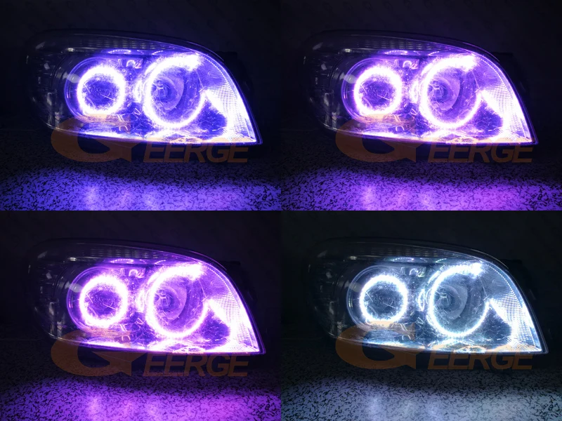 RF Дистанционное Bluetooth приложение многоцветный RGB комплект светодиодов глаза