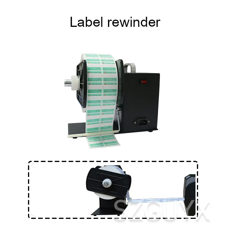 Коммерческая Односторонняя самоклеящаяся перемоточная машина синхронная