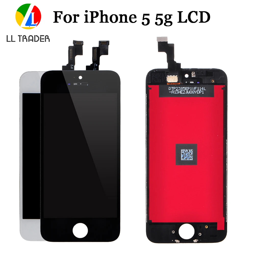 Grand AAA Pantalla LCD для iPhone 5 5G сенсорный экран запасная запчасть iPhone5 дисплей дигитайзер