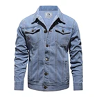 Новинка Весна 2021 Мужская джинсовая куртка большого размера 5XL мужская Корейская версия трендовая Красивая верхняя одежда Студенческая куртка для мужчин
